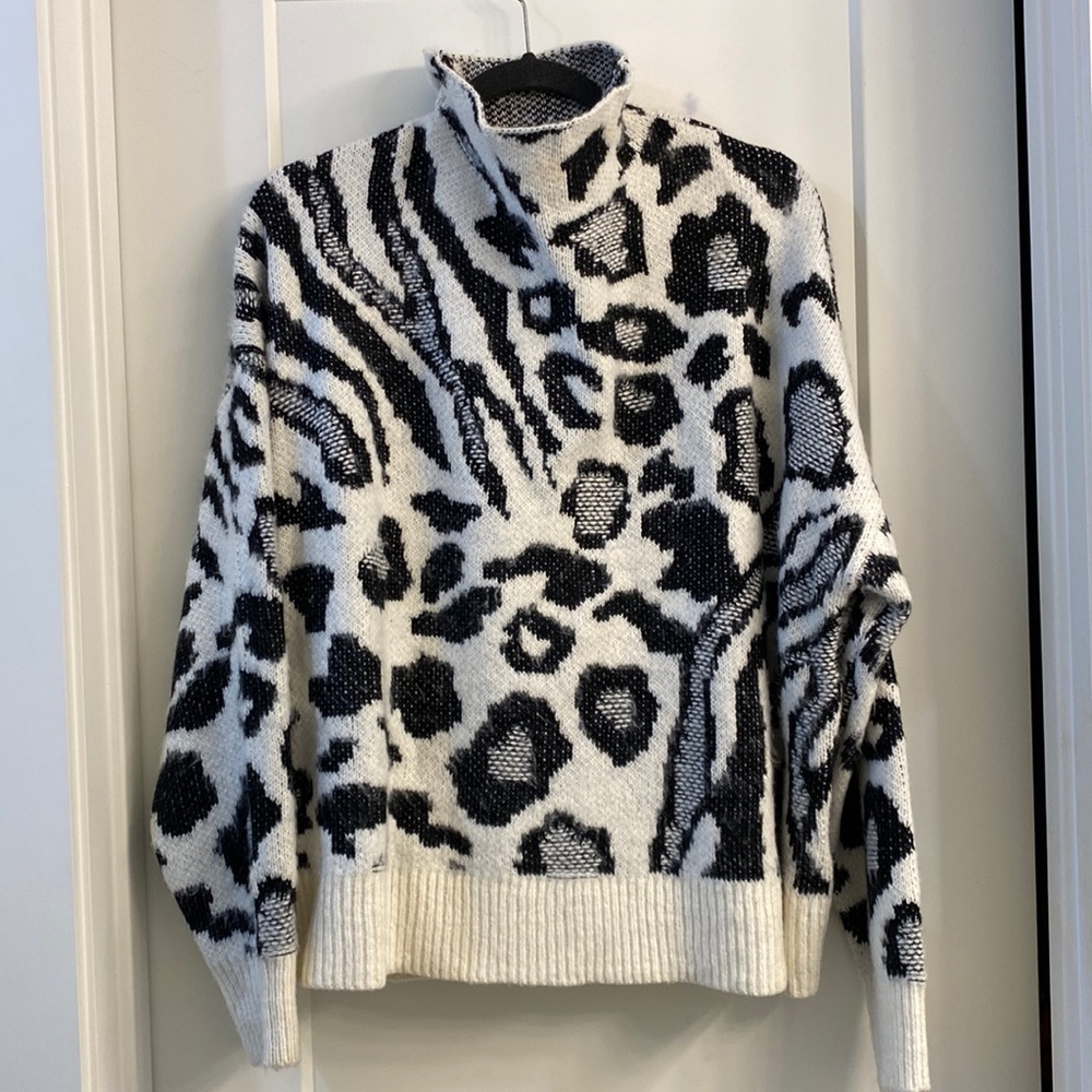 Cheetah sweater